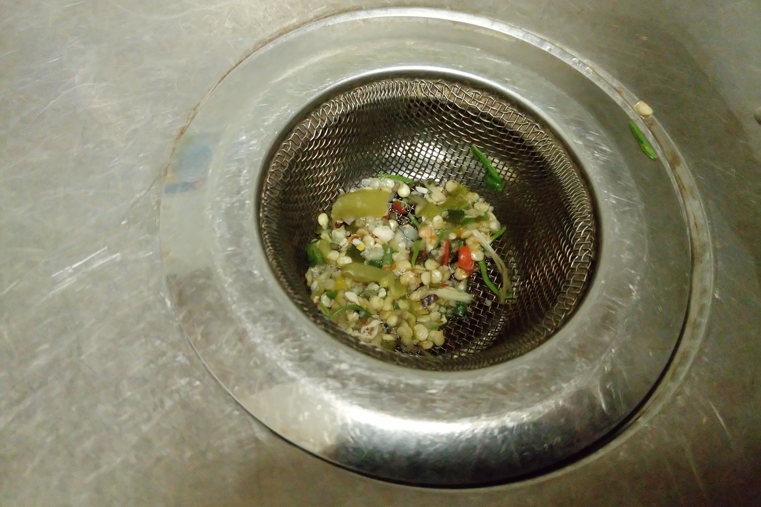 Avoid pouring grease down the drain