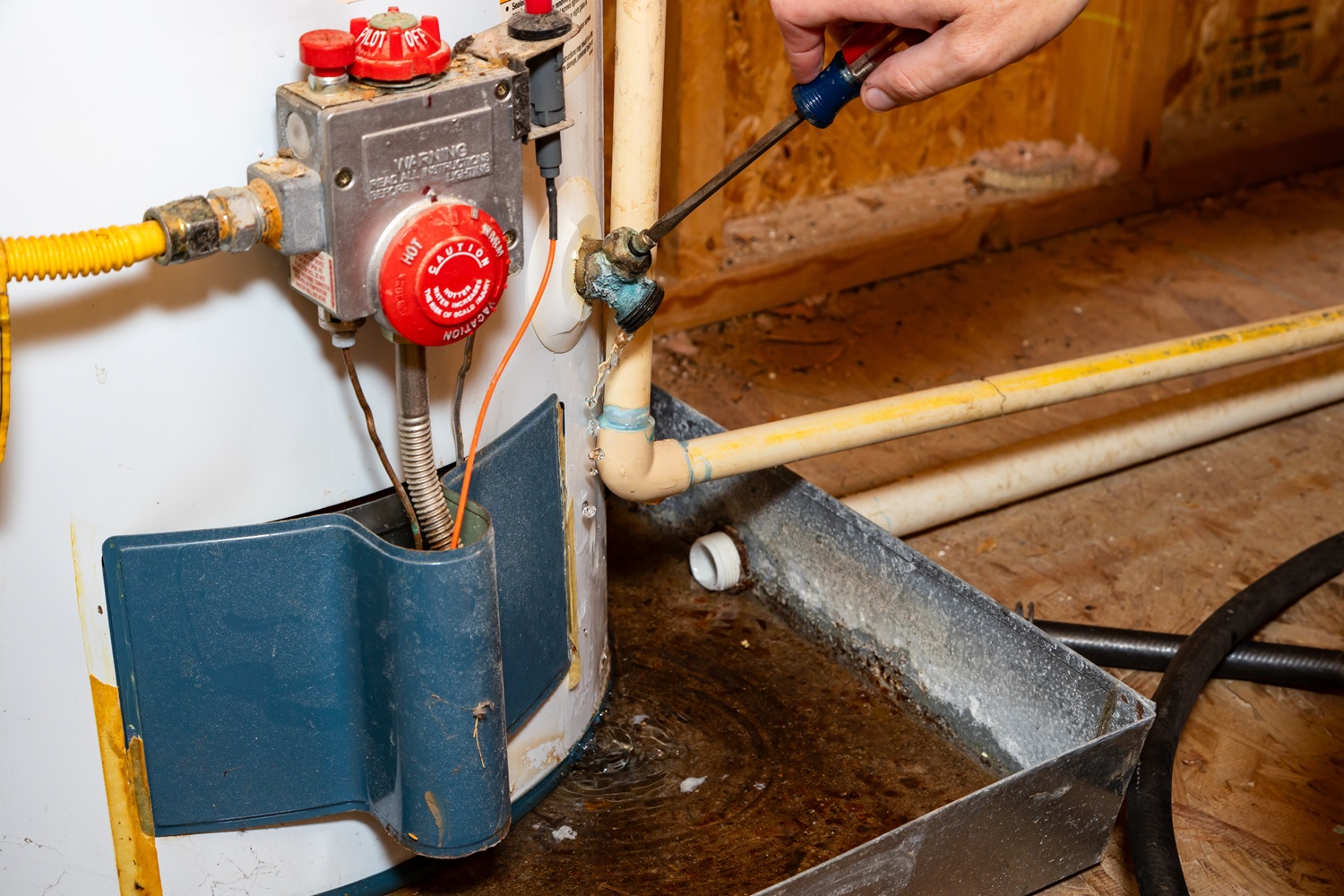water heater flushing