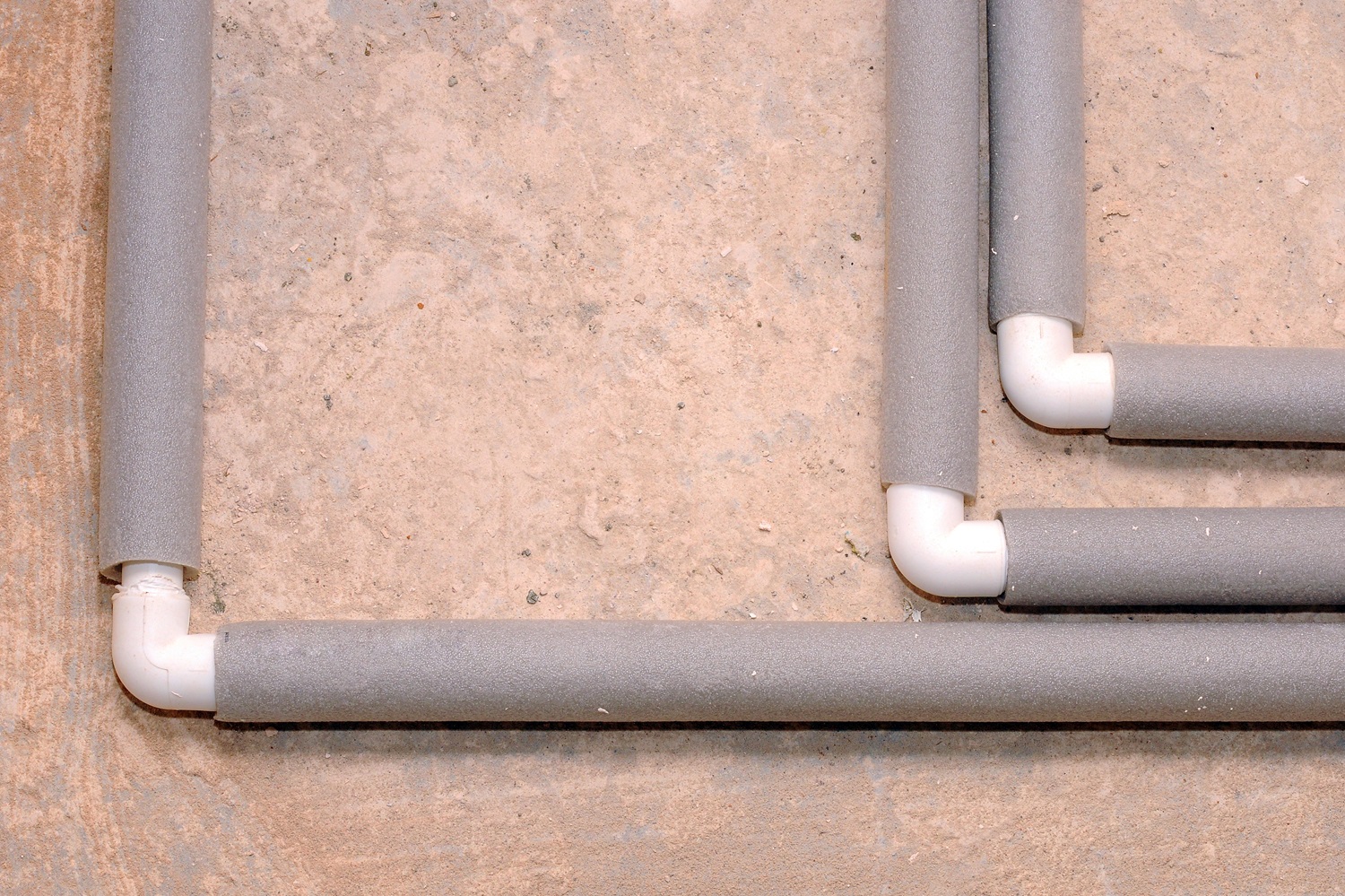 Insulate pipes