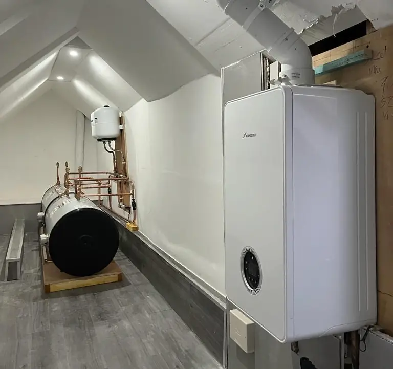 Worcester Bosch boiler installation in Edinburgh